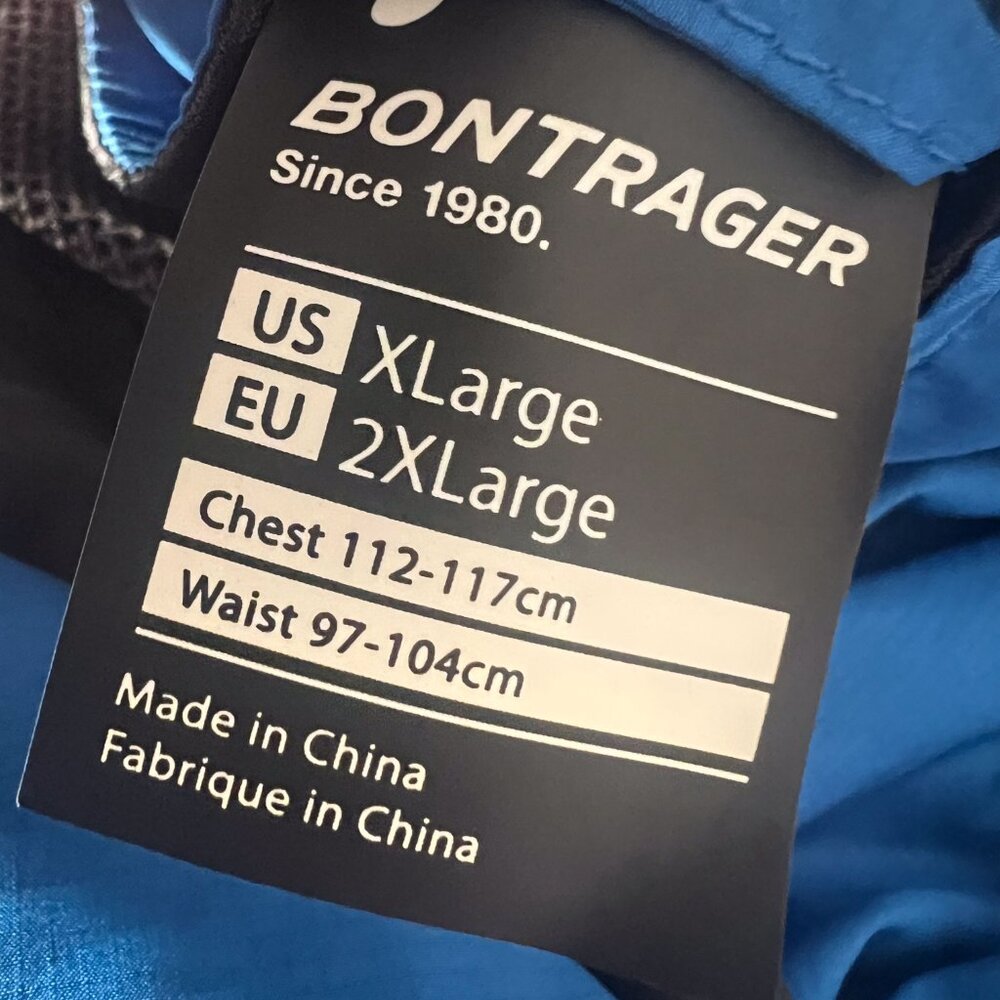 Bontrager Race Windshell jacket Water repellent Packable Cycling Extra Large XL - Picture 5 of 14